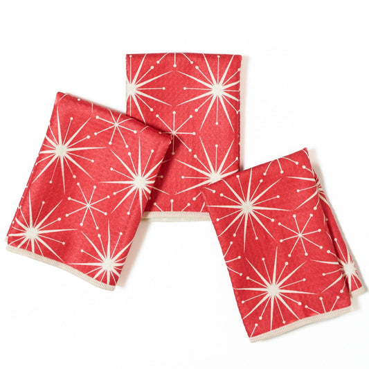 Once Again Home Mighty Mini Towel (Set of 3) Reversible - RJW Stripe Tree