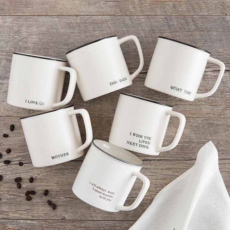 Santa Barbara Face to Face Coffee Mug - 5 More Minutes With You