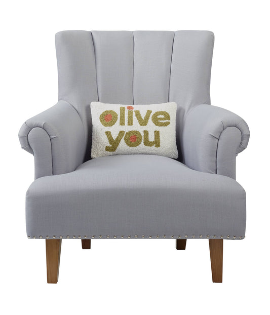 Peking Handicraft Olive You Hook Pillow