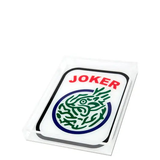 TARA WILSON DESIGNS MAHJONG JOKER TRAY