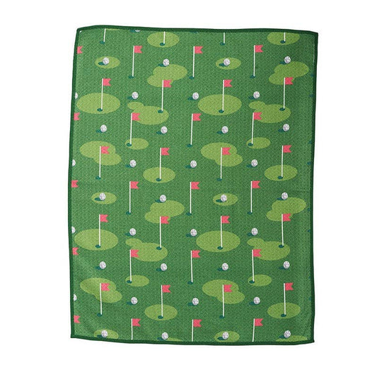 Once Again Home Enjoy Towel - Putt on the Tee
