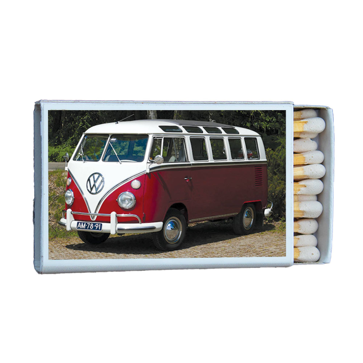 Matches • VW Bus Burgundy• Home Decor for Candles