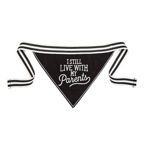 Santa Barbara Pet Bandana - I Still Live With My Parents