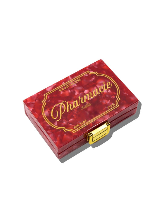 Solar Eclipse Hand-painted Pharmacie Daily Ritual Pill Case