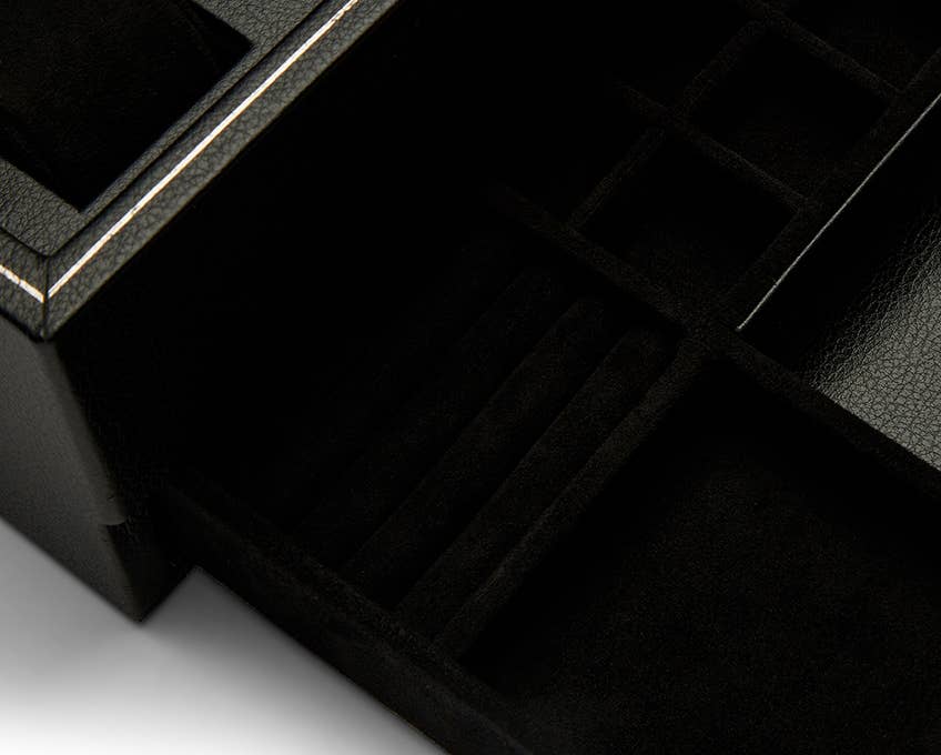 WOLF 1834 British Racing 10 PC Watch Box with Drawer