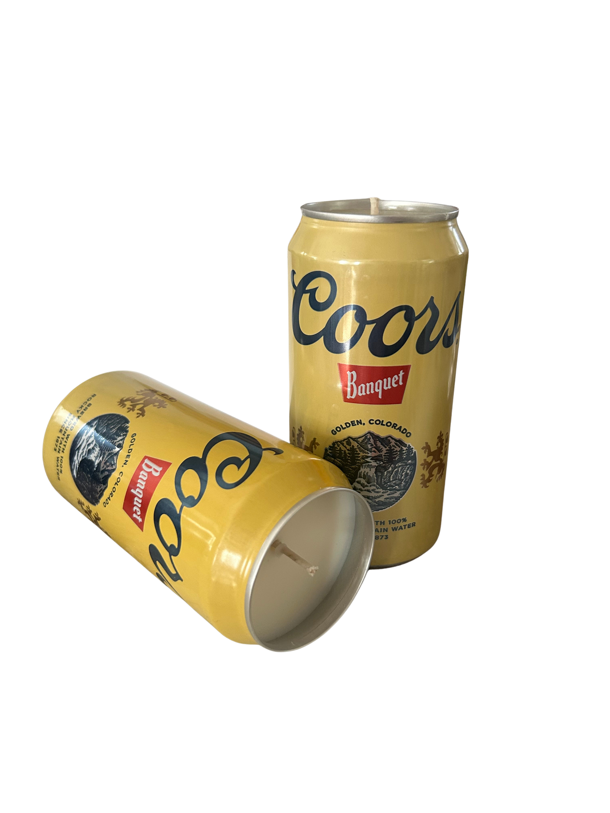 Coors Banquet Can Candle