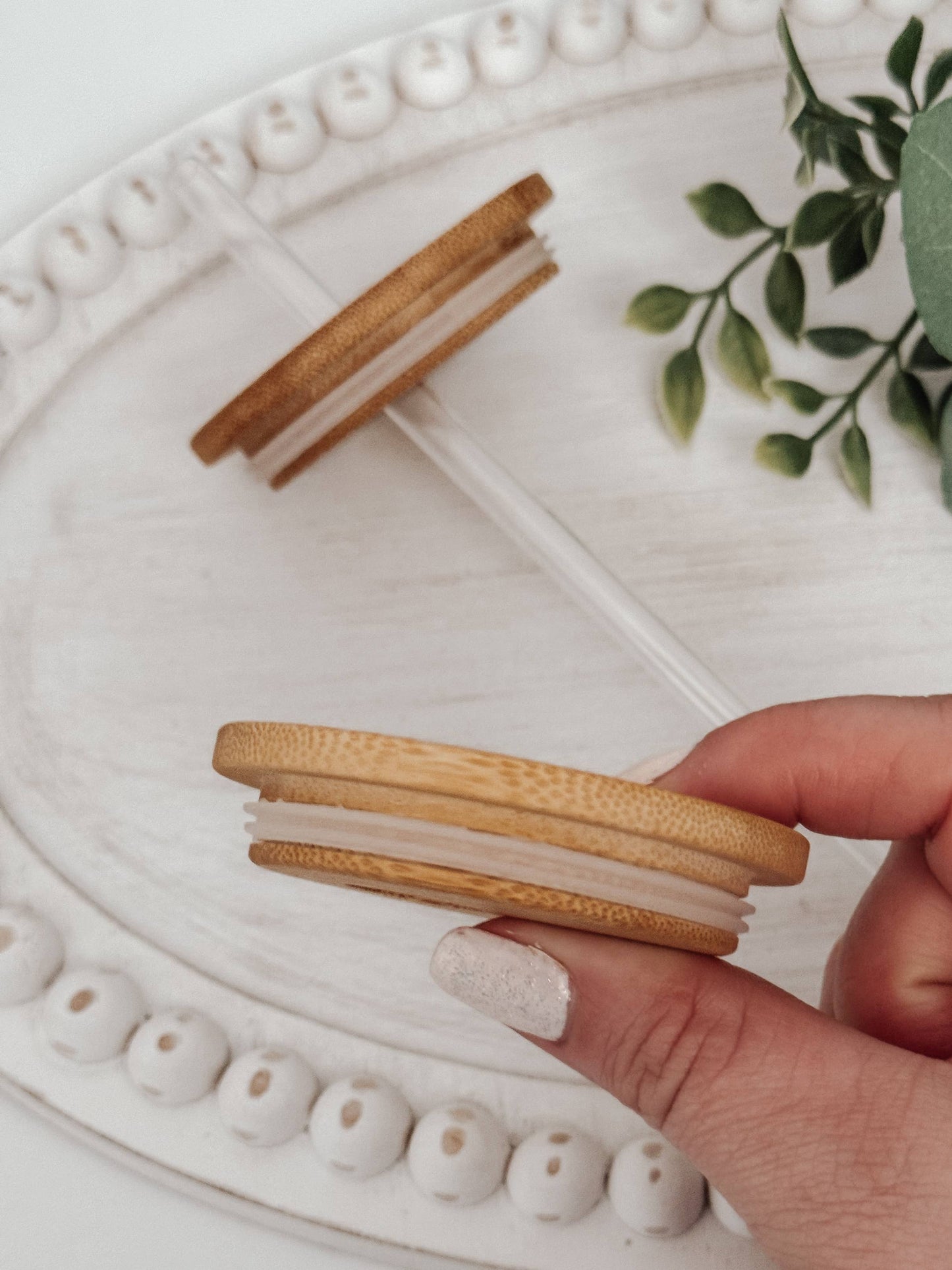 Psalms 146:2 16oz Glass Cup with Bamboo Lid