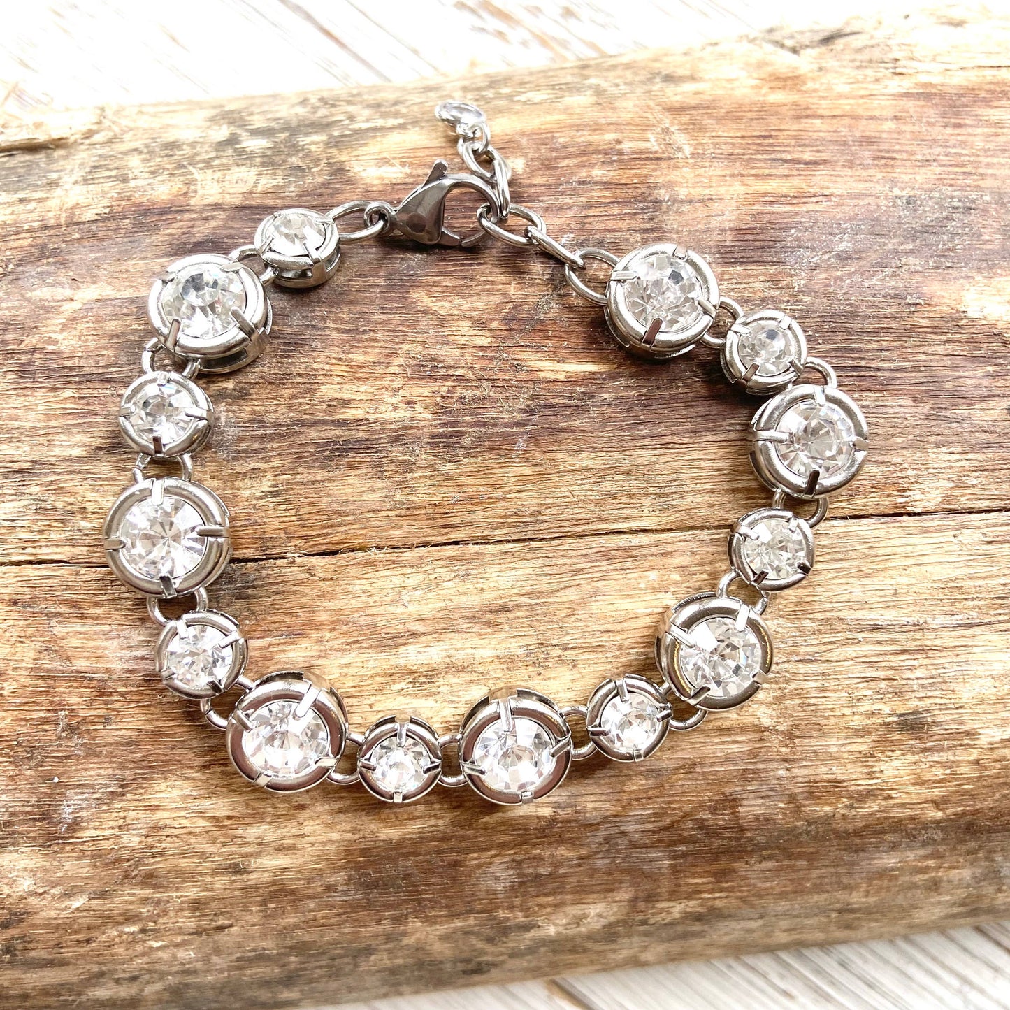 VB & Co. Signature Crystal Statement Bracelet