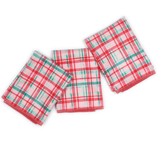 Once Again Home Mighty Mini Towel (Set of 3) Reversible - Marie Le Moal Twinkling Trees