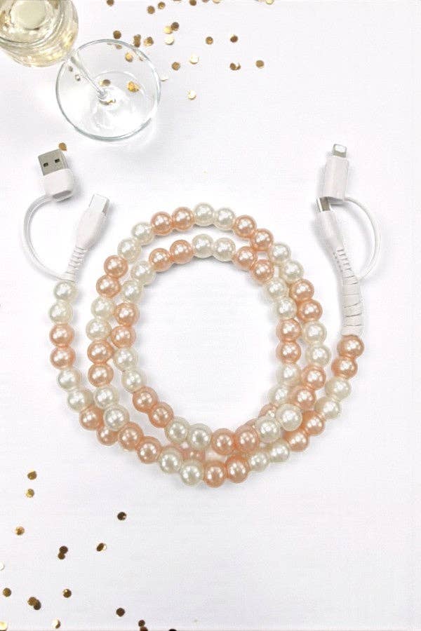 Champagne Pearl Charging Cord