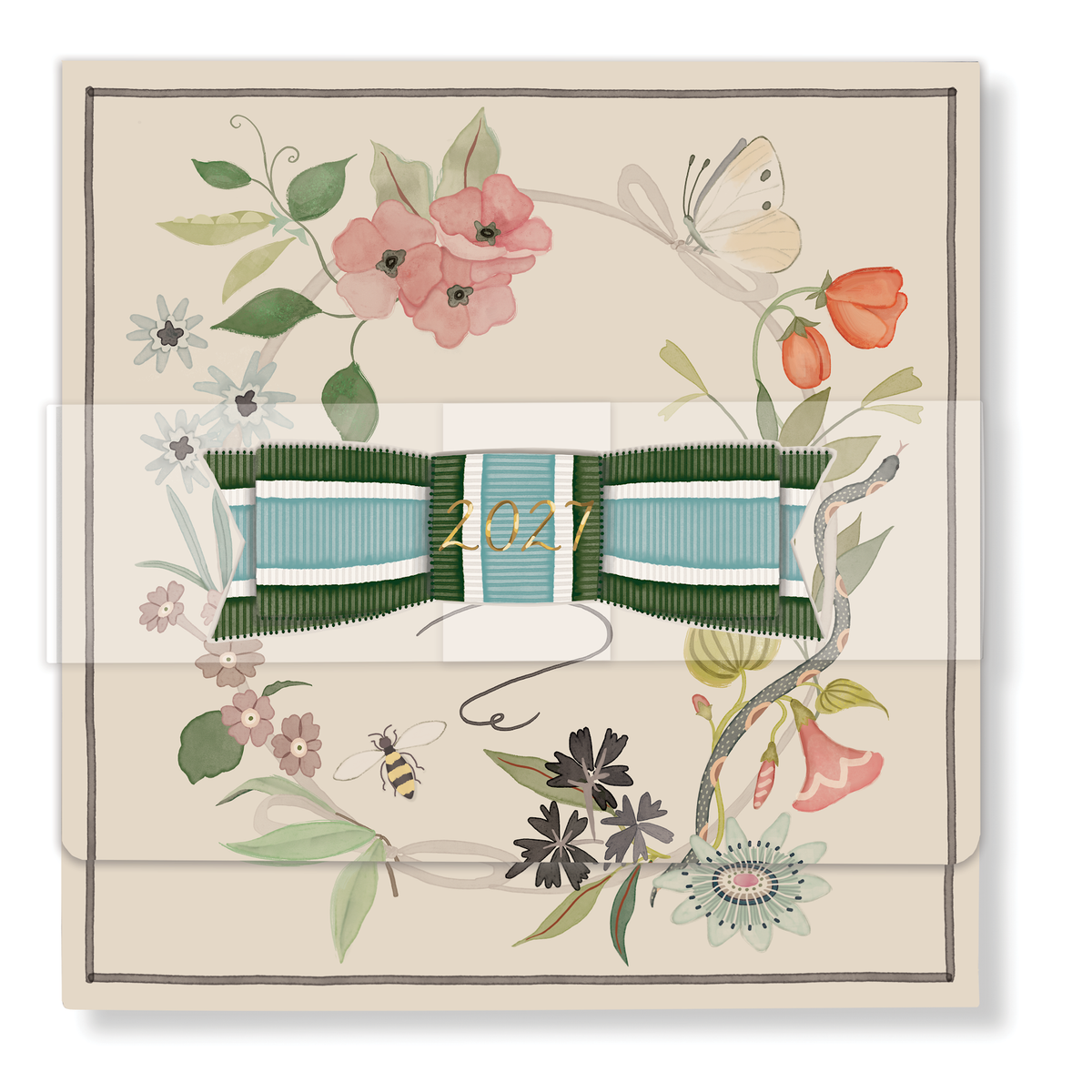 Karen Adams 2027 Classic Desk Calendar Refill