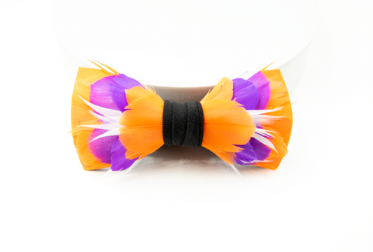 Monarch & Mariposa Feather Bow Tie - The Alumni