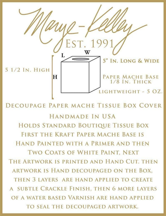 Marye-Kelley Tulips Tissue Box Cover