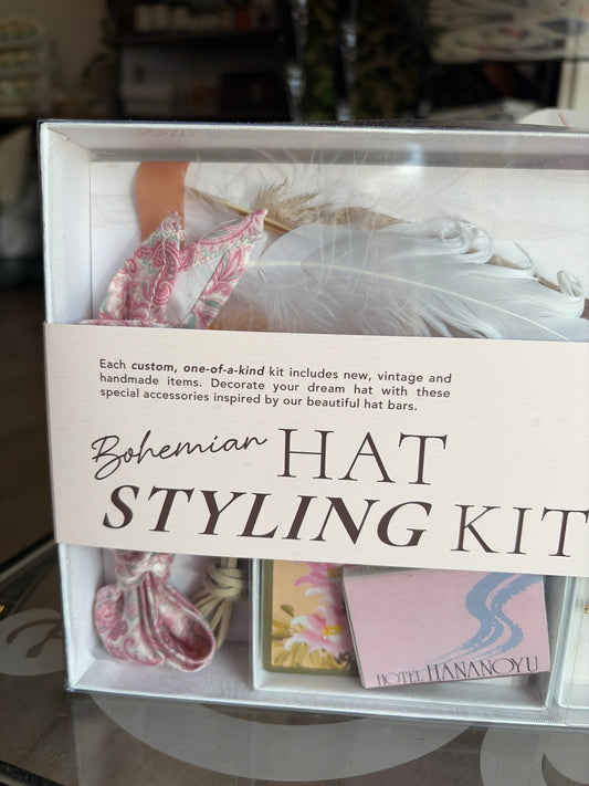 Fleastyle Hat Styling Kit - Bohemian Pink Paisley