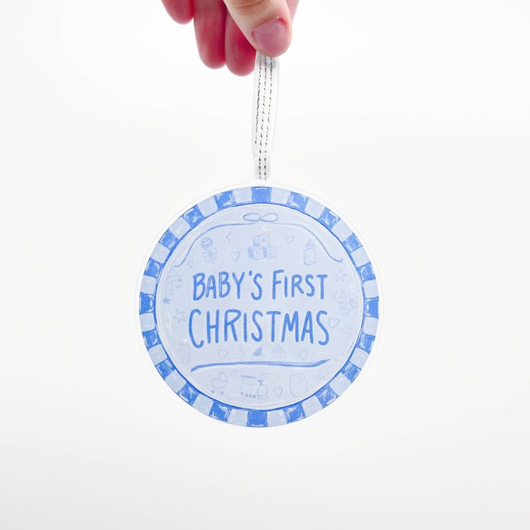 Home Malone Baby's First Christmas Ornament
