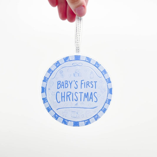 Home Malone Baby's First Christmas Ornament