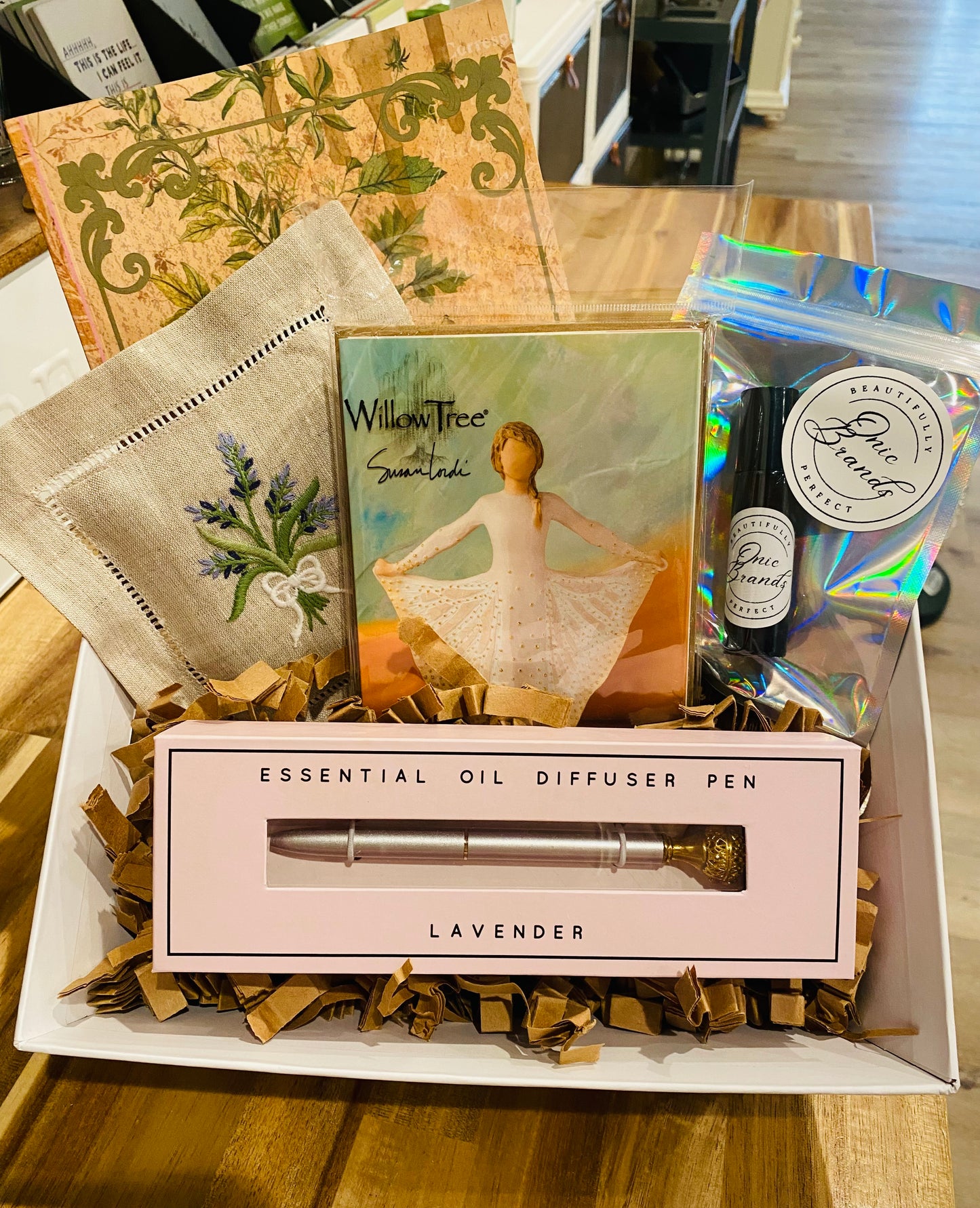 Onic Brands Wordsmith Retreat Gift Basket