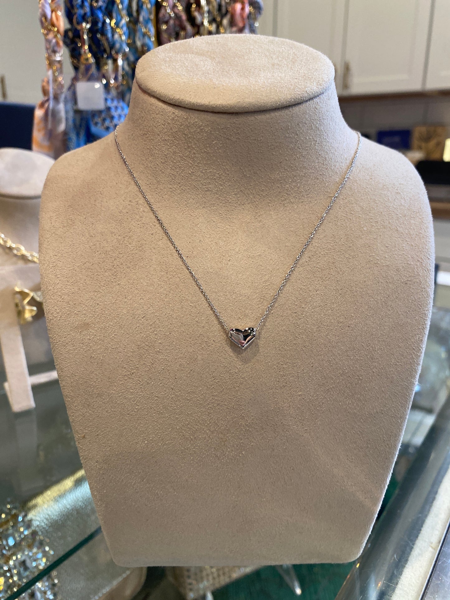 The "Baby Luxe" Silver Heart