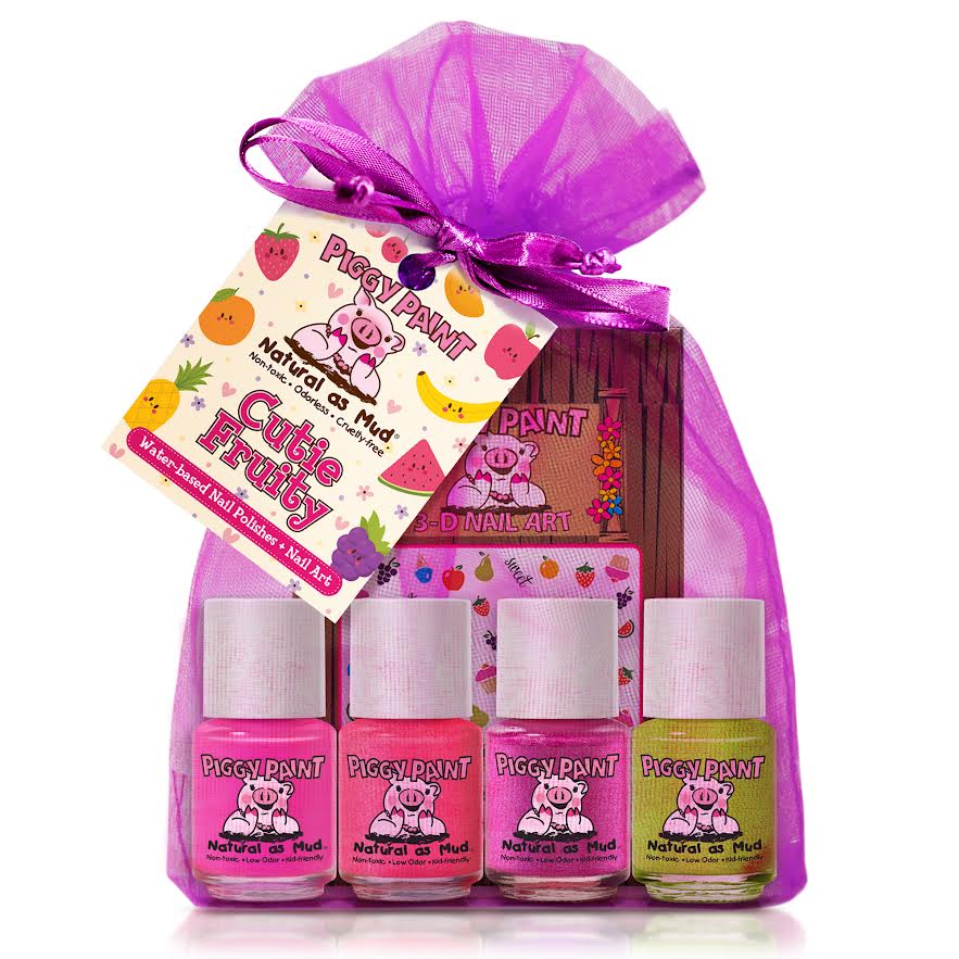 Piggy Paint Gift Set Non-Toxic Kids Nail Polish