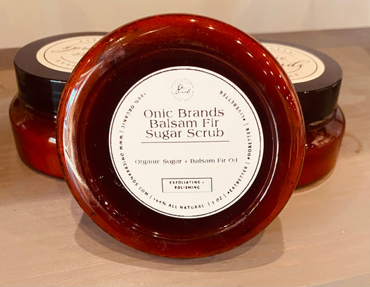 Onic Brands Balsam Fir Sugar Scrub