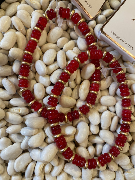 KP Candy Bracelet - Cinnamon Red