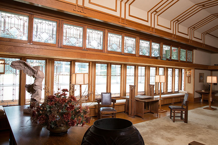 Frank Lloyd Wright The Rooms
