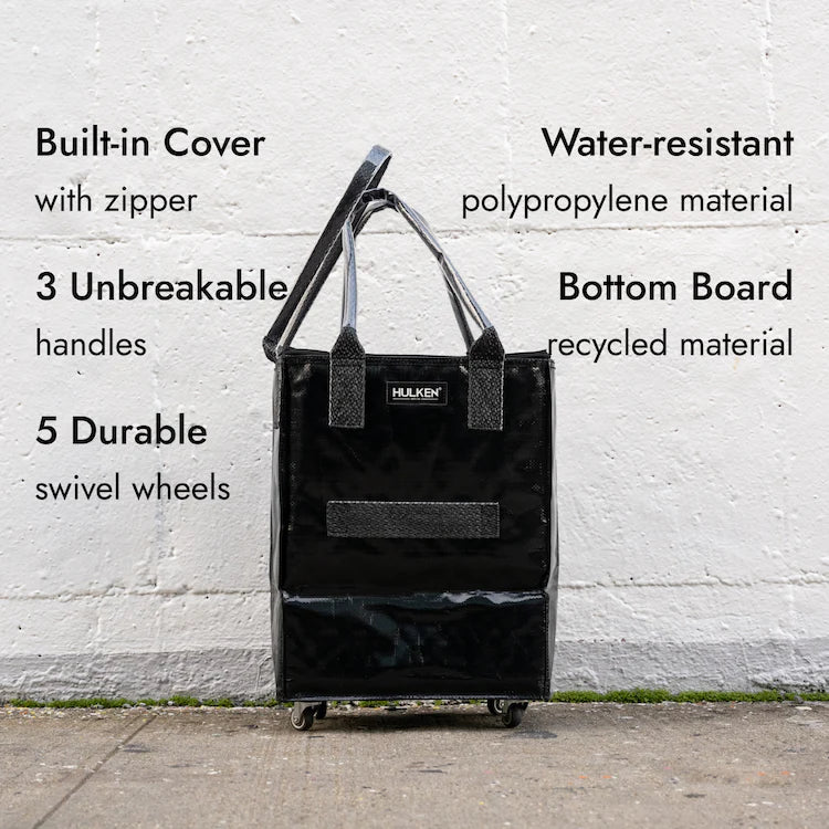 HULKEN Original Rolling Tote Bag