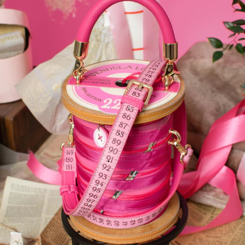 Vendula Sewing Box Scrapbook Cotton Reel Bag