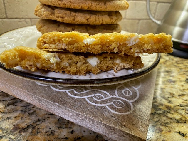 Jumbo White Macadamia Cookies