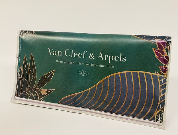 Couture Planet The Marilyn Folded Clutch | The Van Cleef Green Edition
