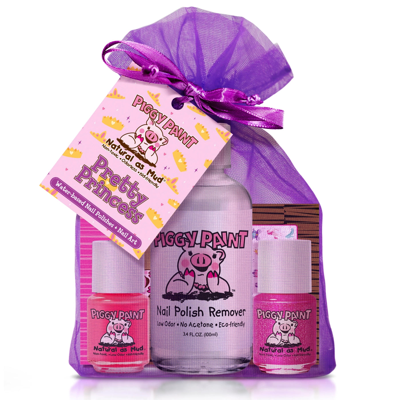 Piggy Paint Gift Set Non-Toxic Kids Nail Polish