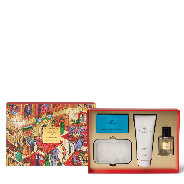 Glasshouse Christmas Fragrance Set - Midnight in Milan