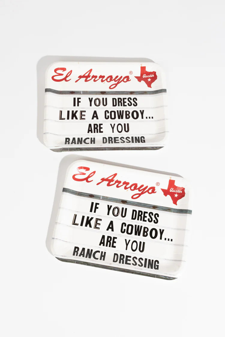 El Arroyo Party Plates - 12 ct.