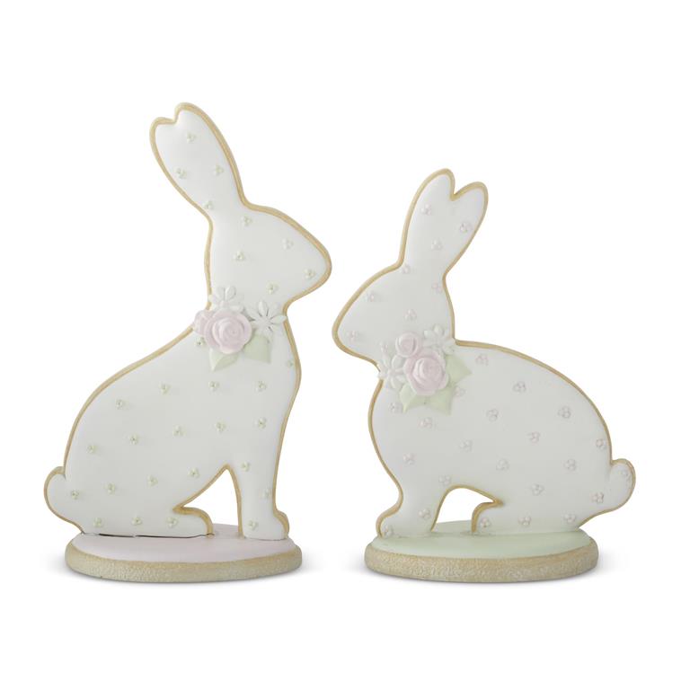 KK Frosted Easter Bunny Cookie Figurines