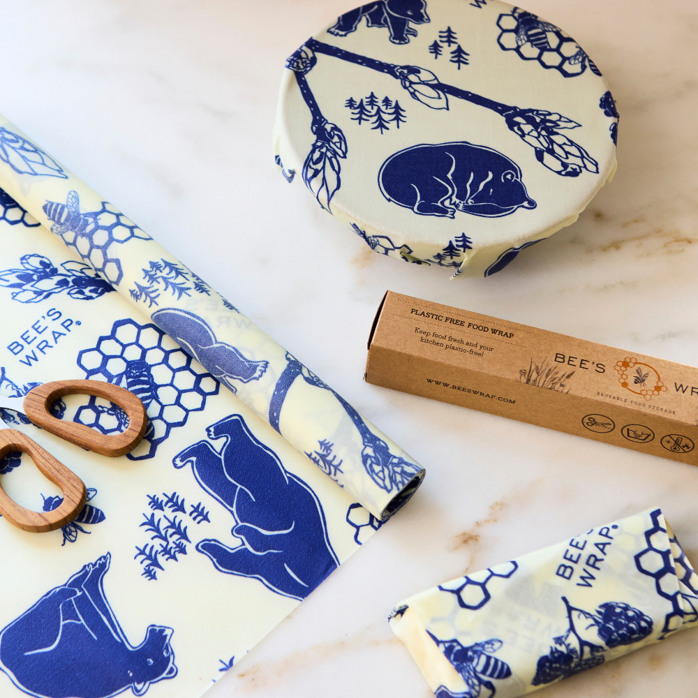 Bee's Wrap® Cut-to-Size Roll - Bees & Bears