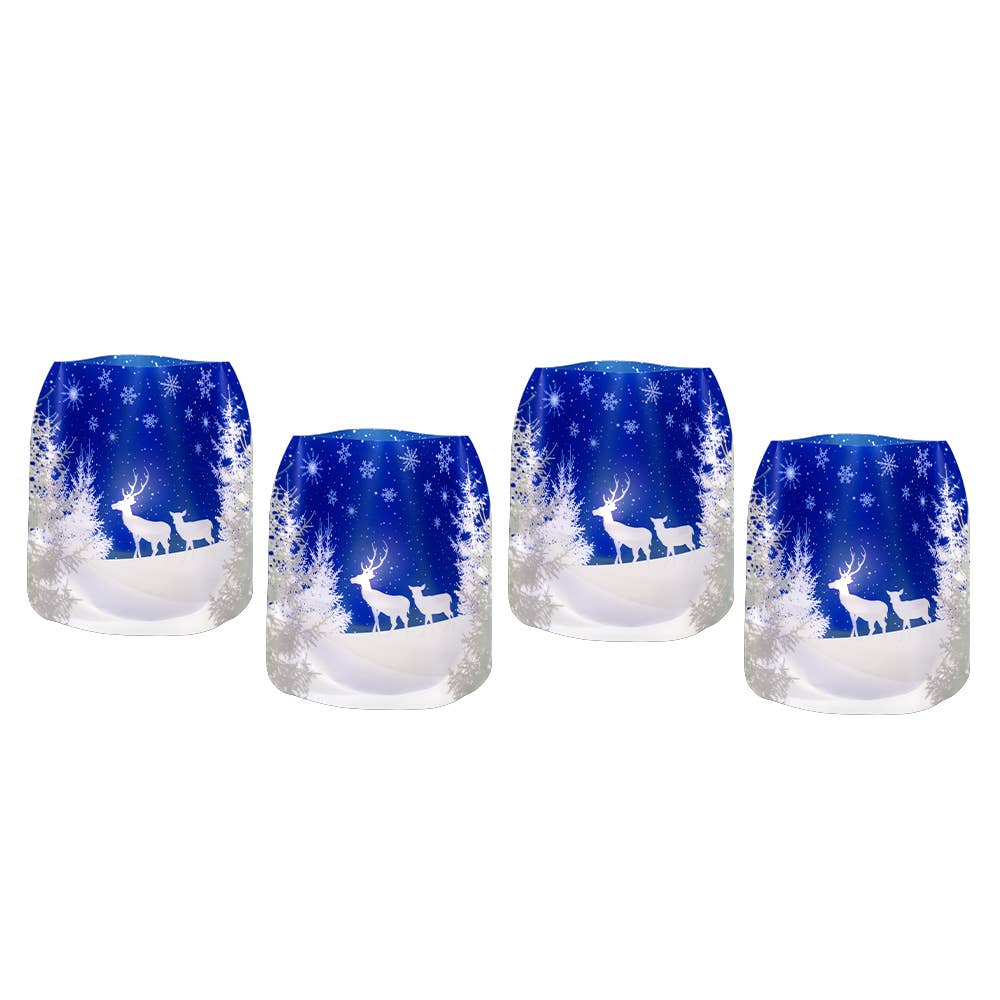 Modgy Luminary - Oh Deer! - Festive Christmas Winter Scene