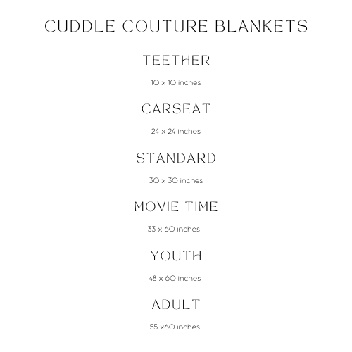 Cuddle Couture Rosewater Minky Blanket