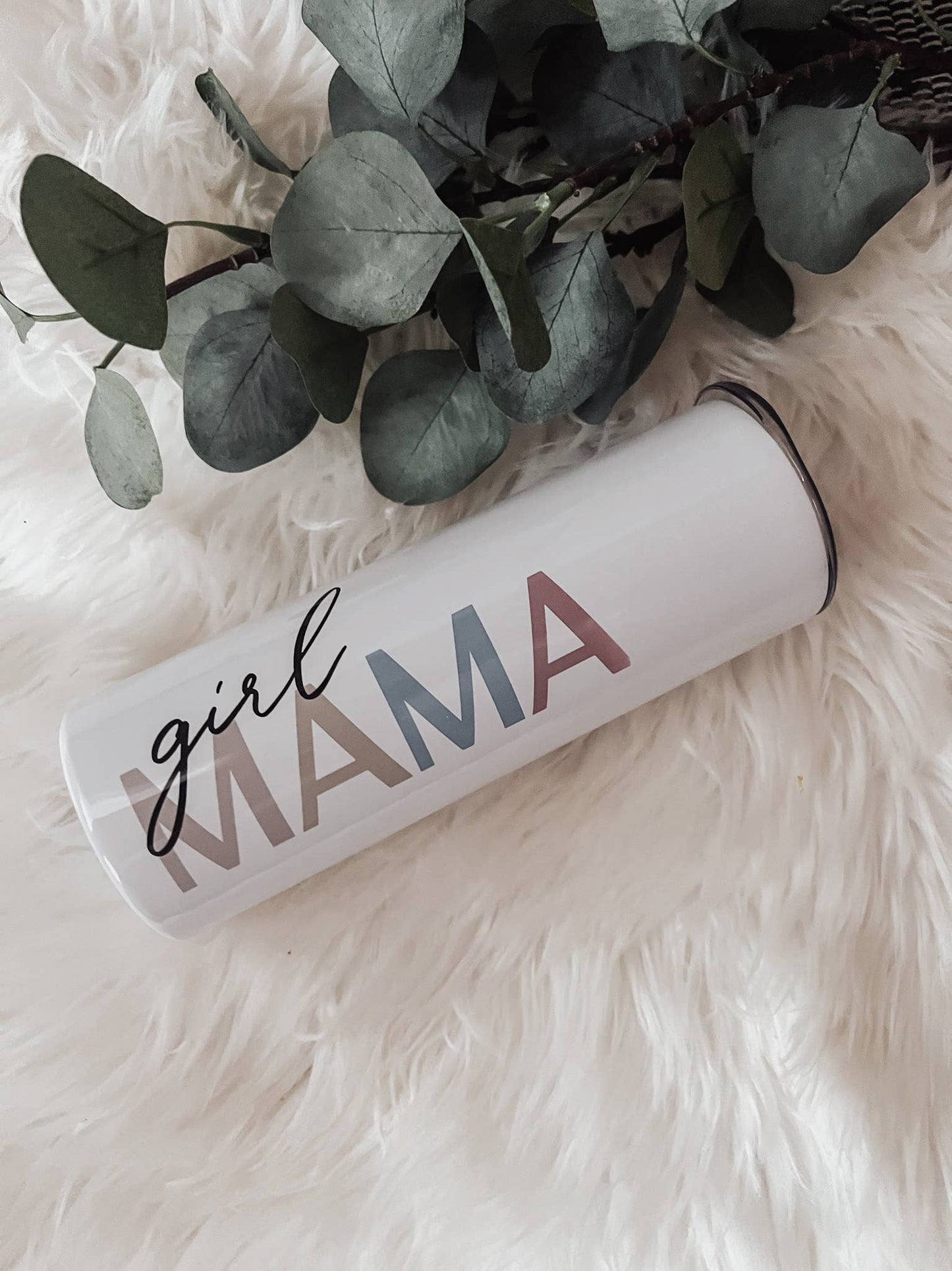Girl Mama 20 oz Skinny Tumbler
