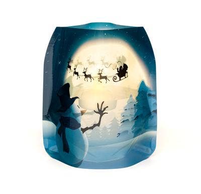 Modgy Luminary - Frosty - Snowman Christmas Holiday Luminary