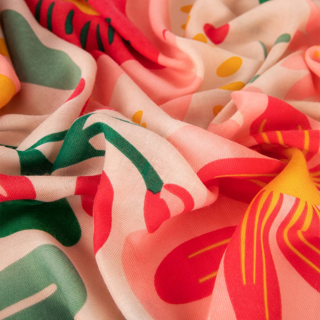 Print Scarf - Pop Flower Posie, by Powder Designs