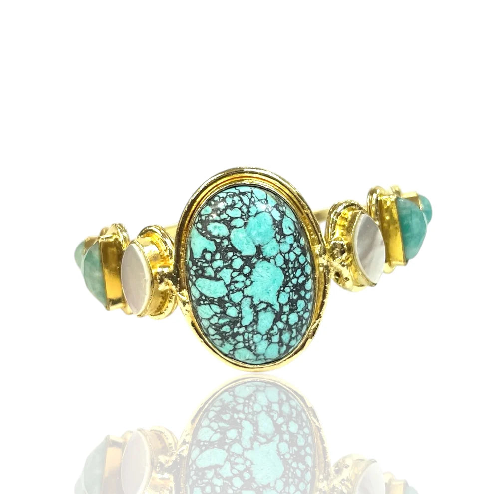 Koda The Arlo Cuff, Turquoise