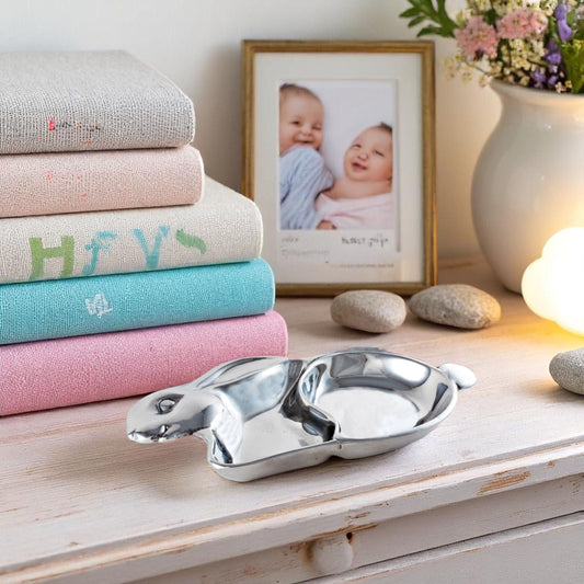 Baby Bunny Keepsake Div Plate