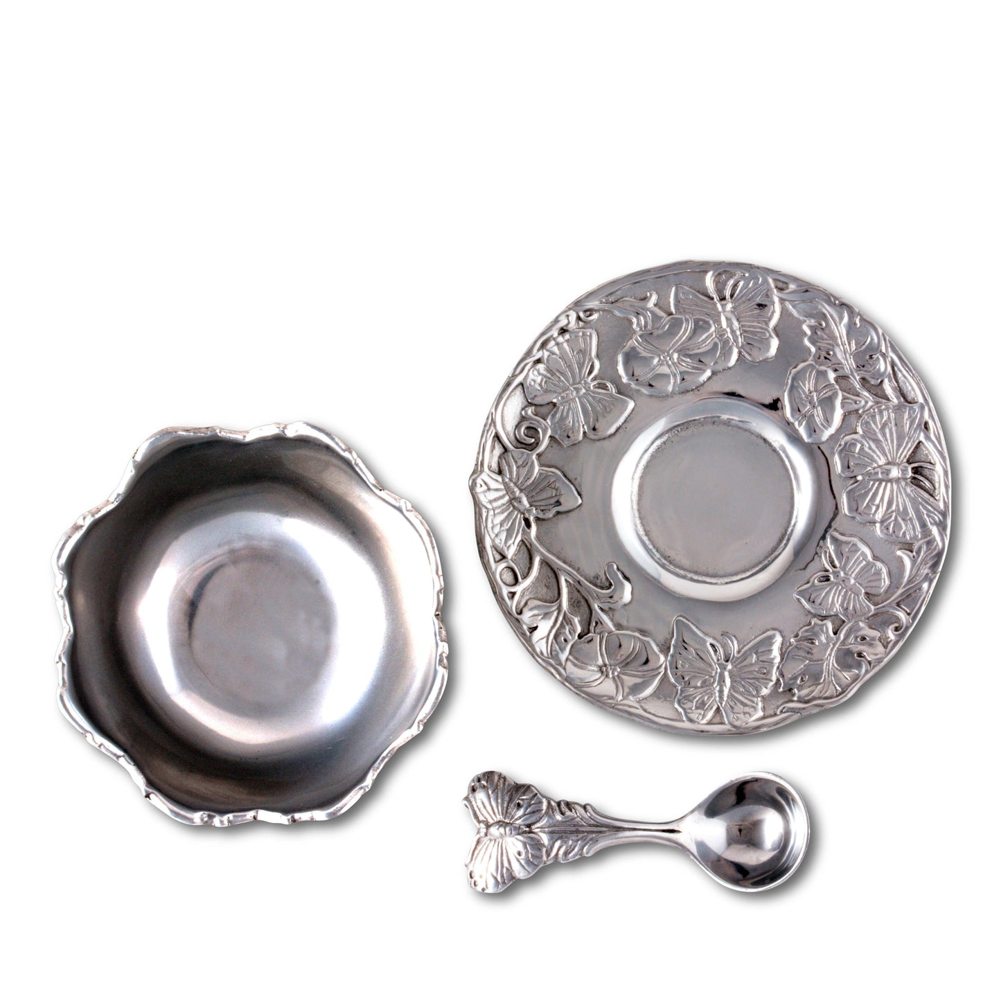 Butterfly Condiment Set 3-piece