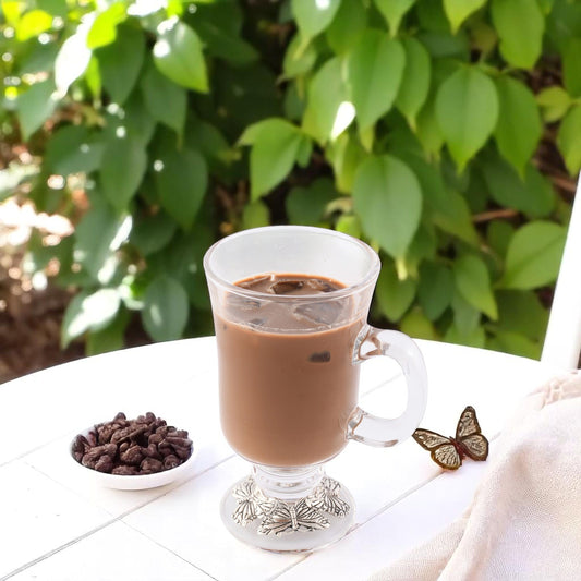Butterfly Glass Mugs