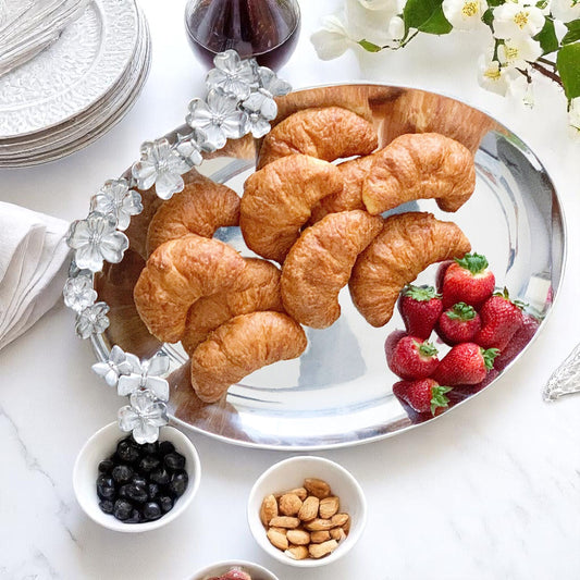 Butterfly Dogwood Platter