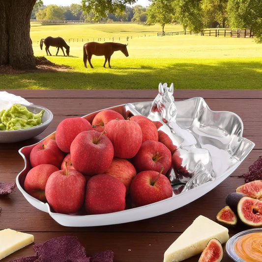 Horse Figural Chip and Dip