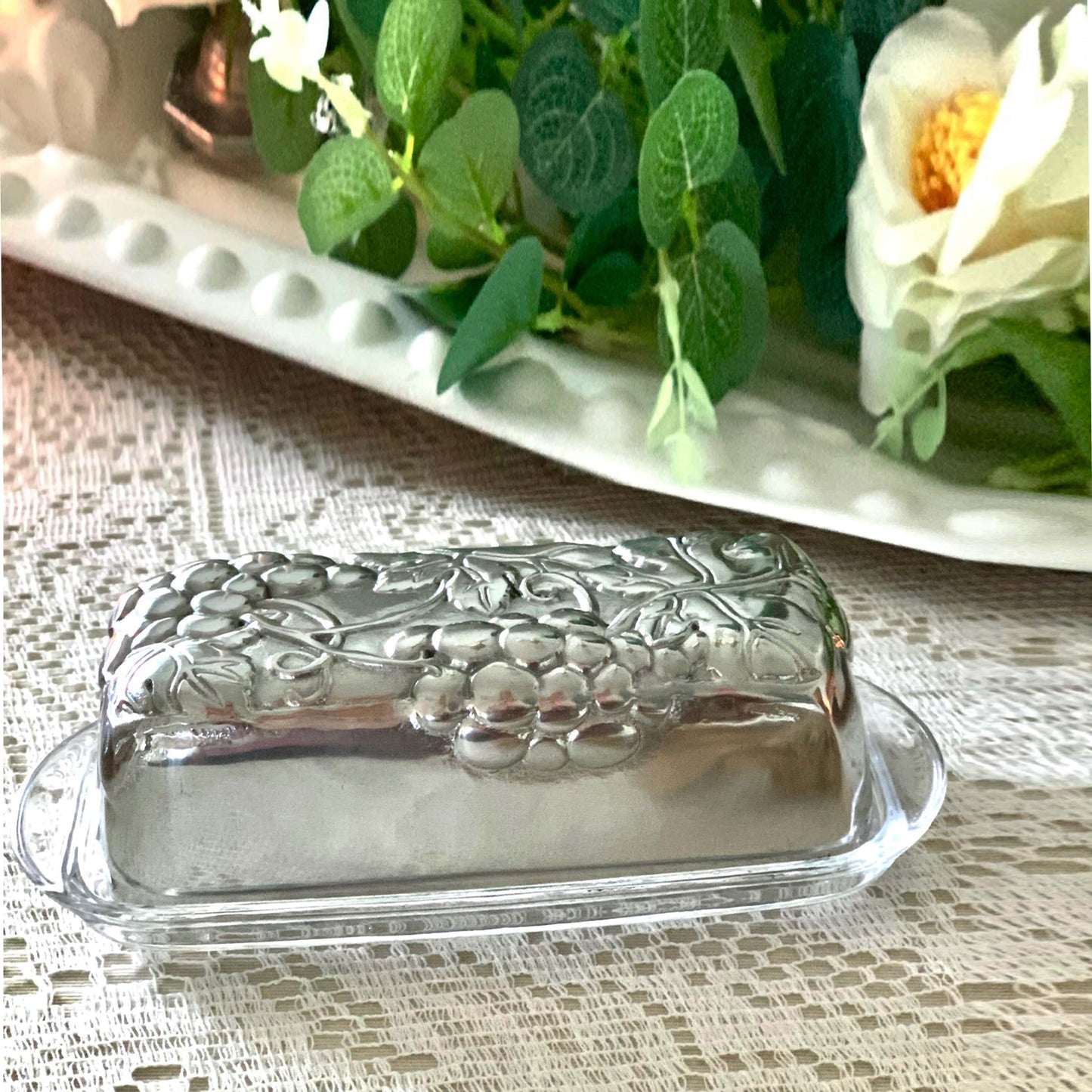 Grape Butter Dish