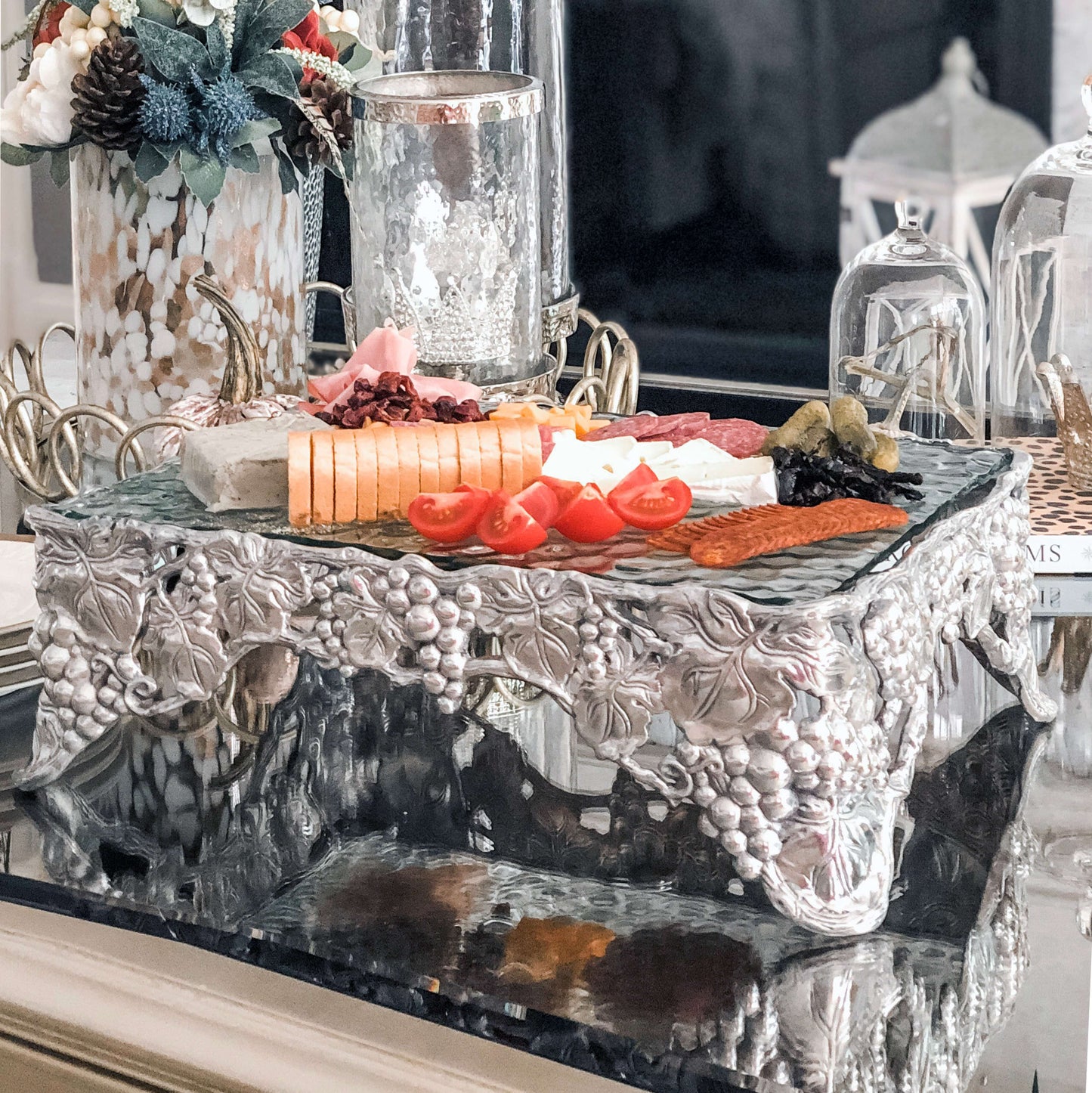 Grape Cake Pedestal Sheet