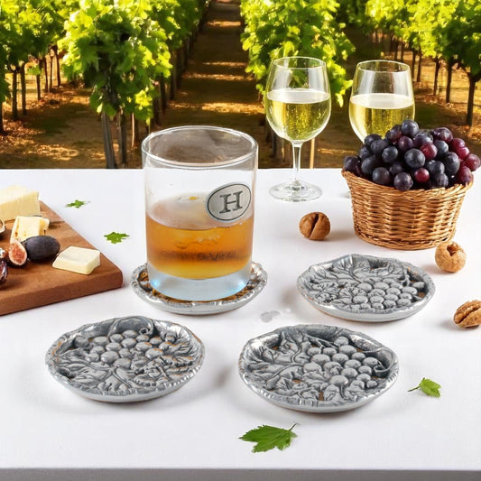 Grape Drink Coaster Set of 4