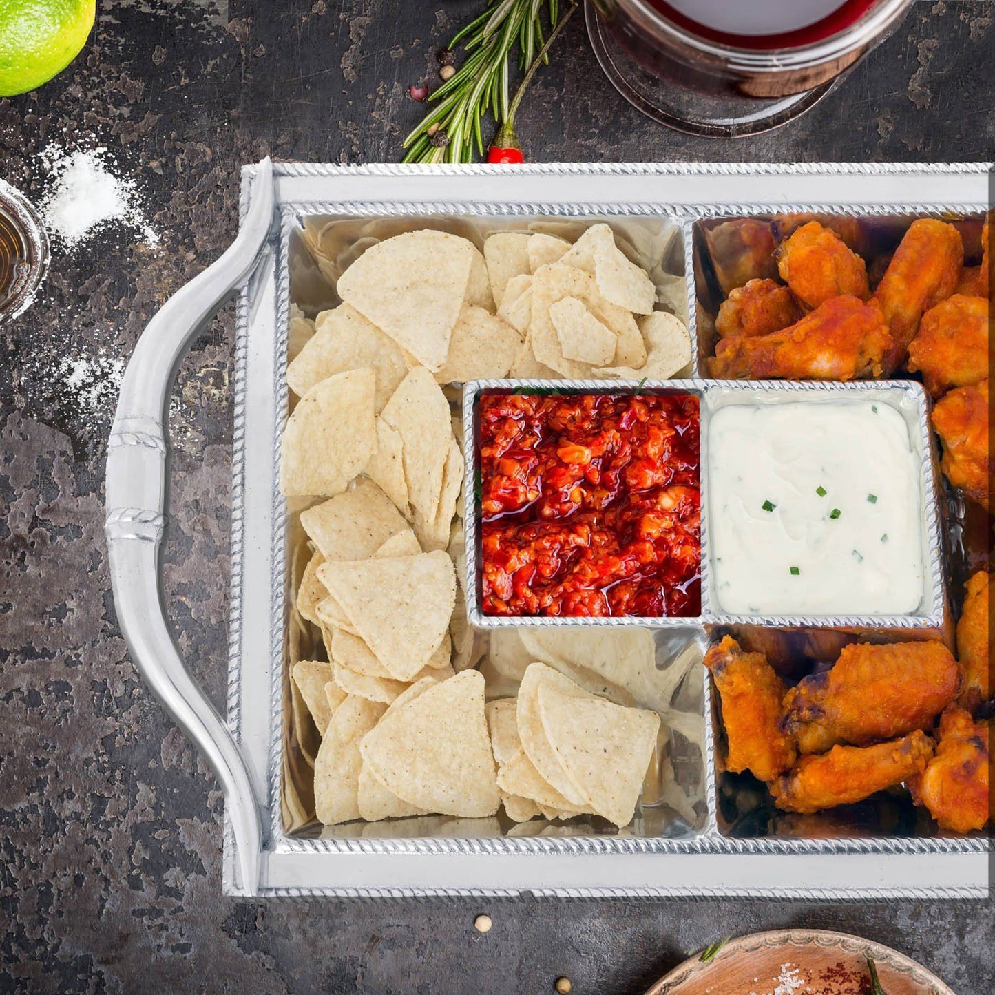 Longhorn Entertainment Tray